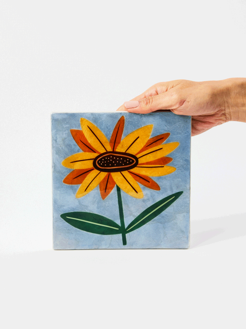 Jones & Co SUPERETTE SUNFLOWER TILE