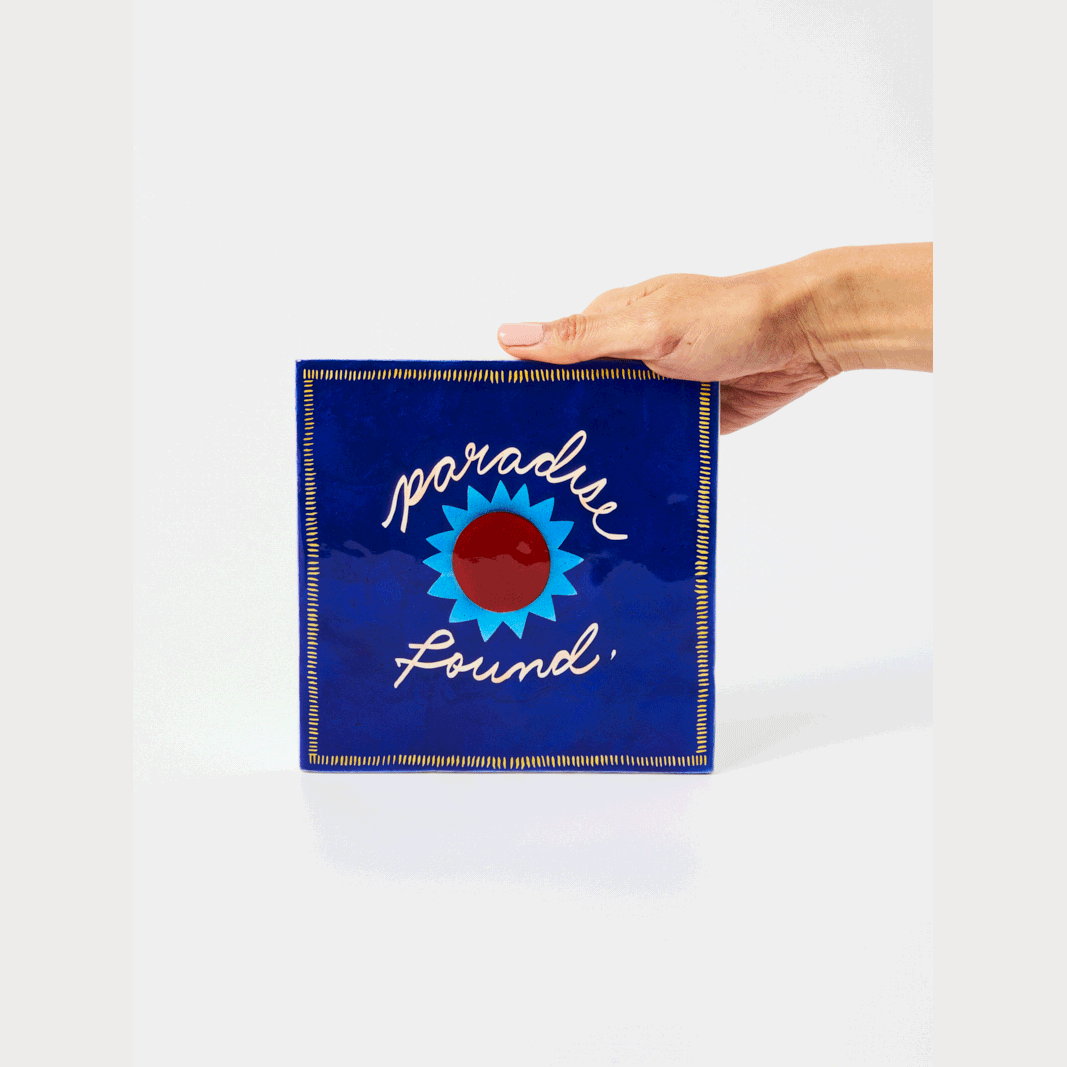 JONES & CO SUPERETTE PARADISE BLUE TILE