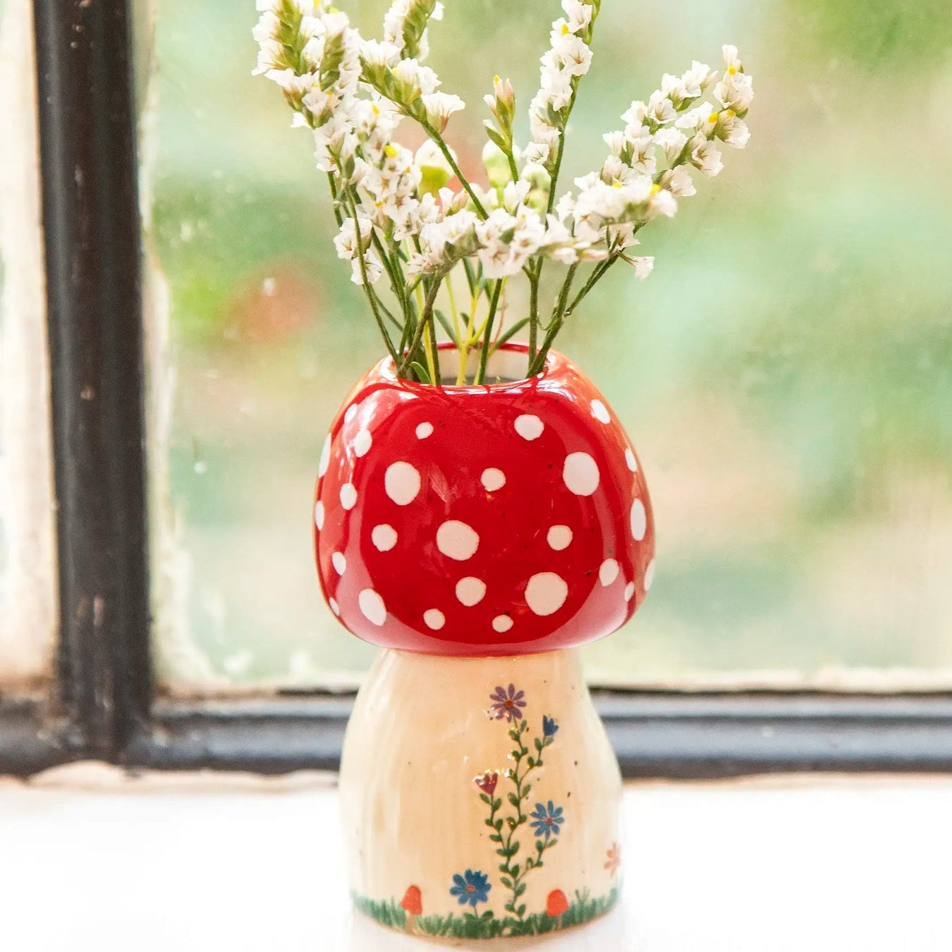 Cutest Little Bud Vase - Mushroom