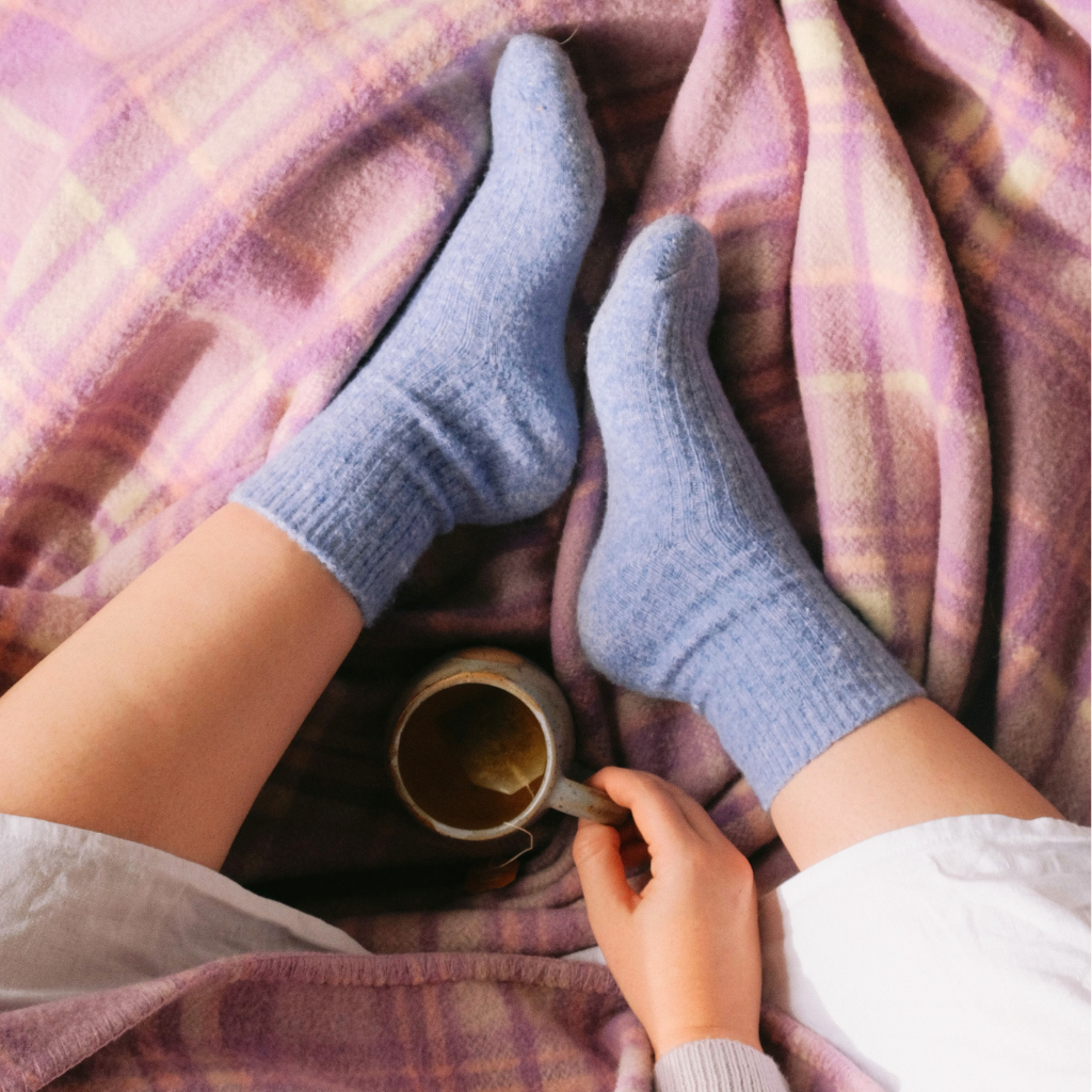 The Comfiest Socks - Lavender S/M