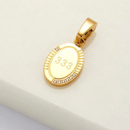 Necklace Charm - Angel Number