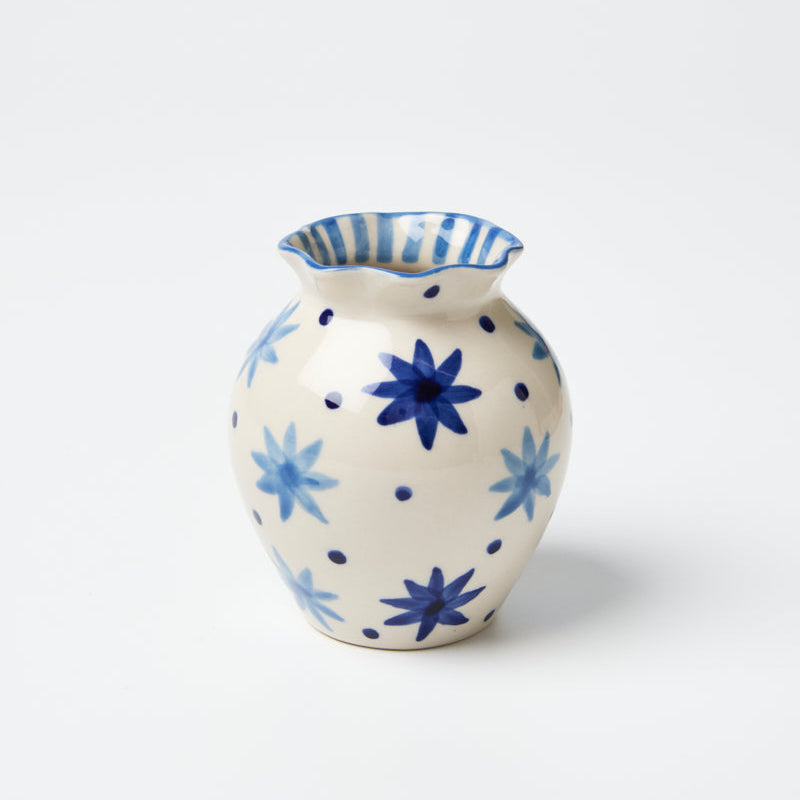 Paloma Vase - Blue Star