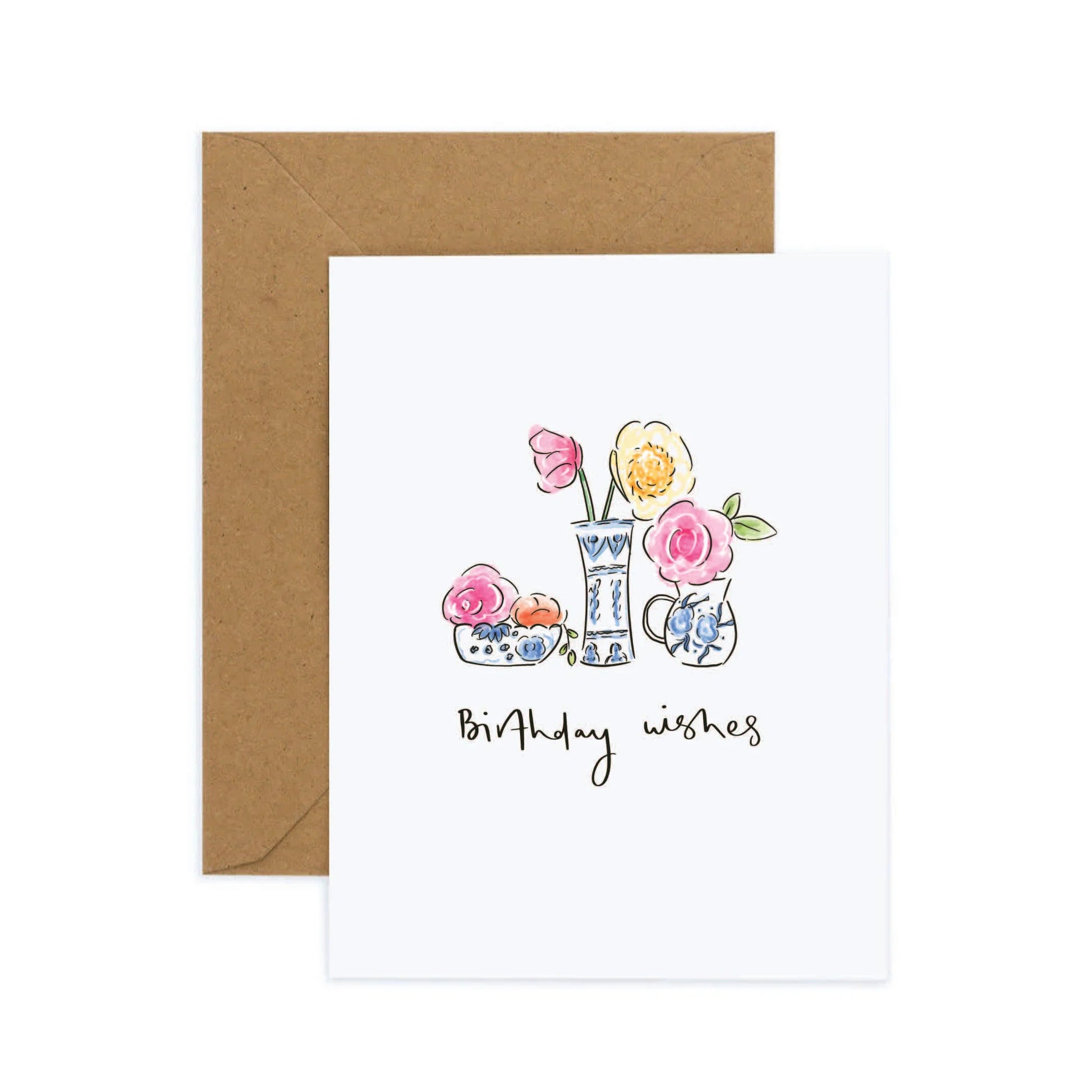 Birthday Flowers Card