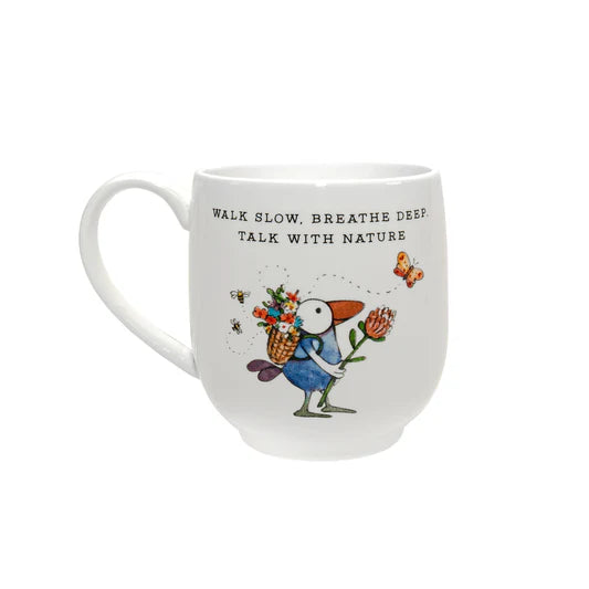 Twigseeds Fine Bone China Cup - Breathe