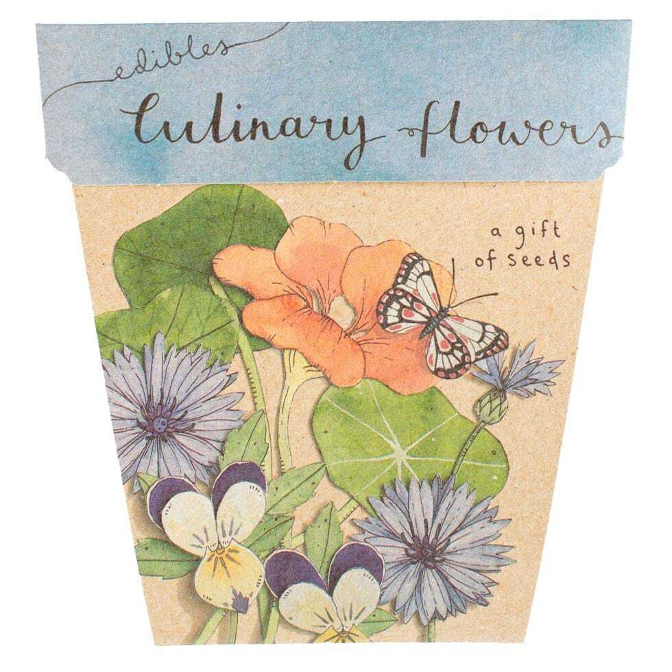 Sow 'n Sow Gift of Seeds - Culinary Flowers