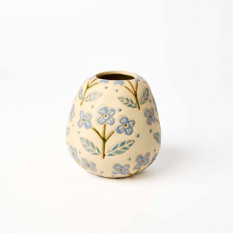 Pollen Vase - Blue Floret