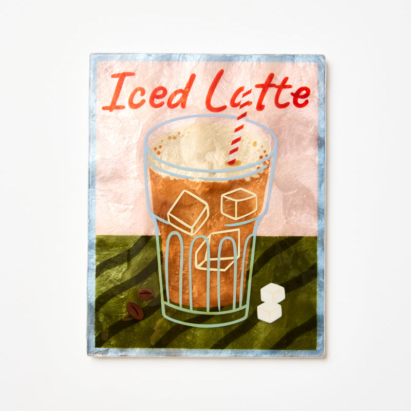 Barista Wall Art - Iced Latte
