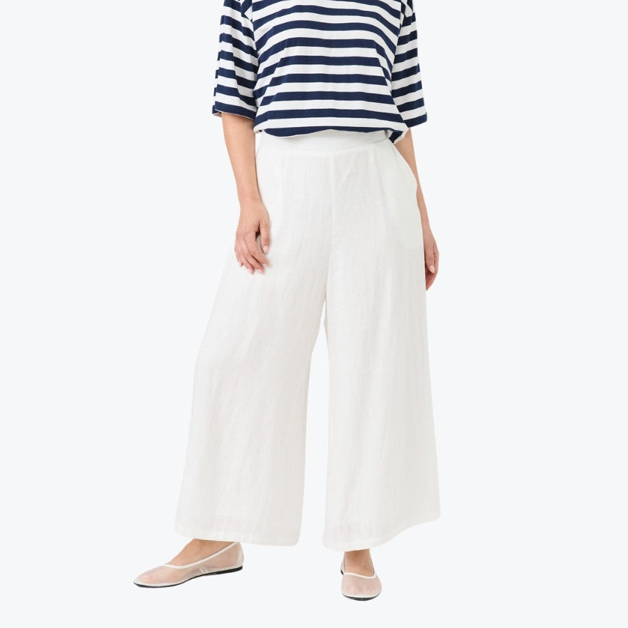 Studio Crop Pant - Salt