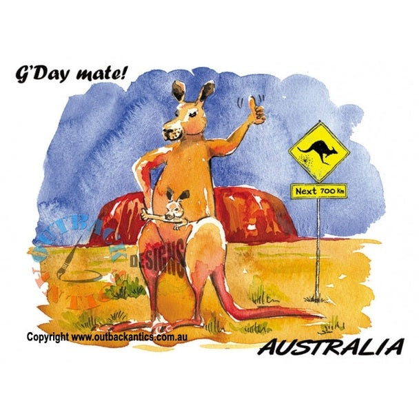 "G'day" - Coaster