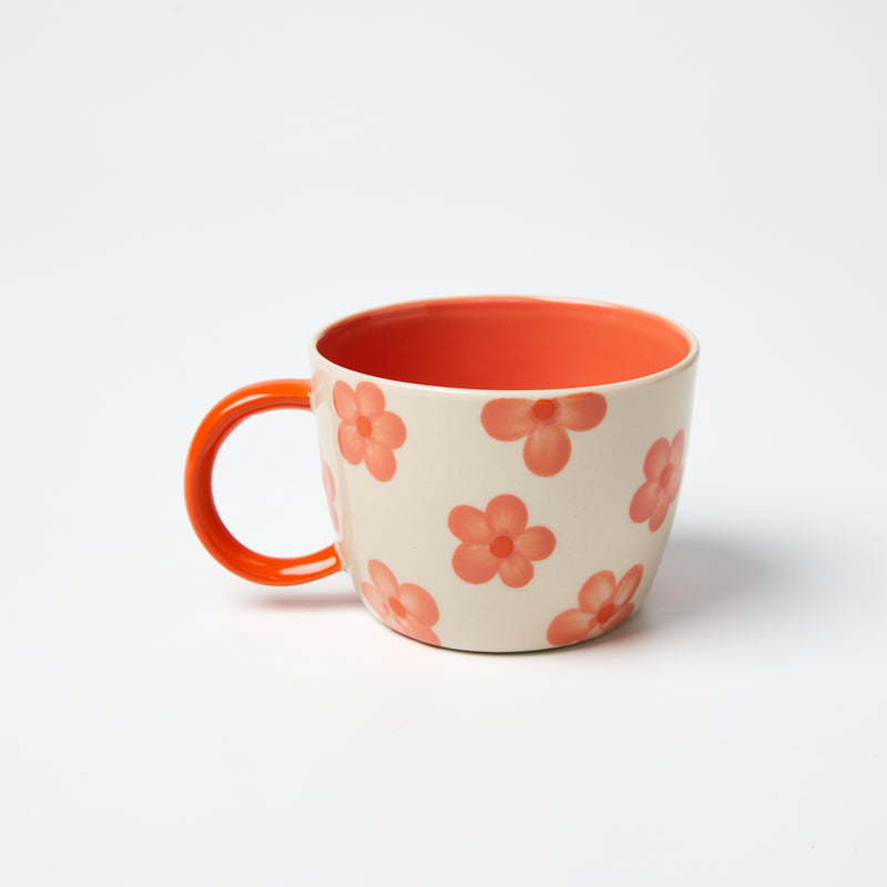 Chino Mug Daisy - Peach