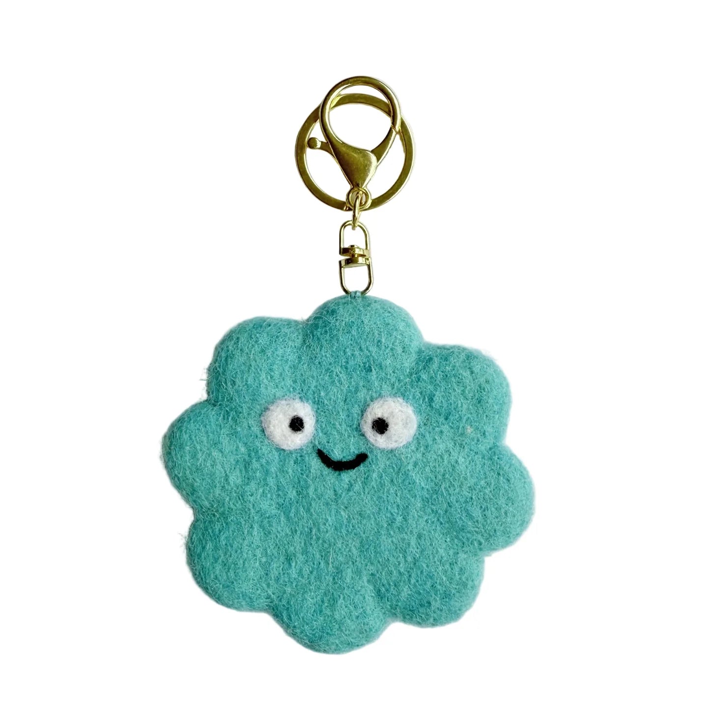 Feel-Good Fuzzy Friend Bag Charm/Keychain - Buddy
