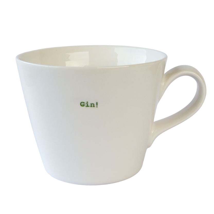 Expressive Mugs Gin 350ml Porcelain Mug