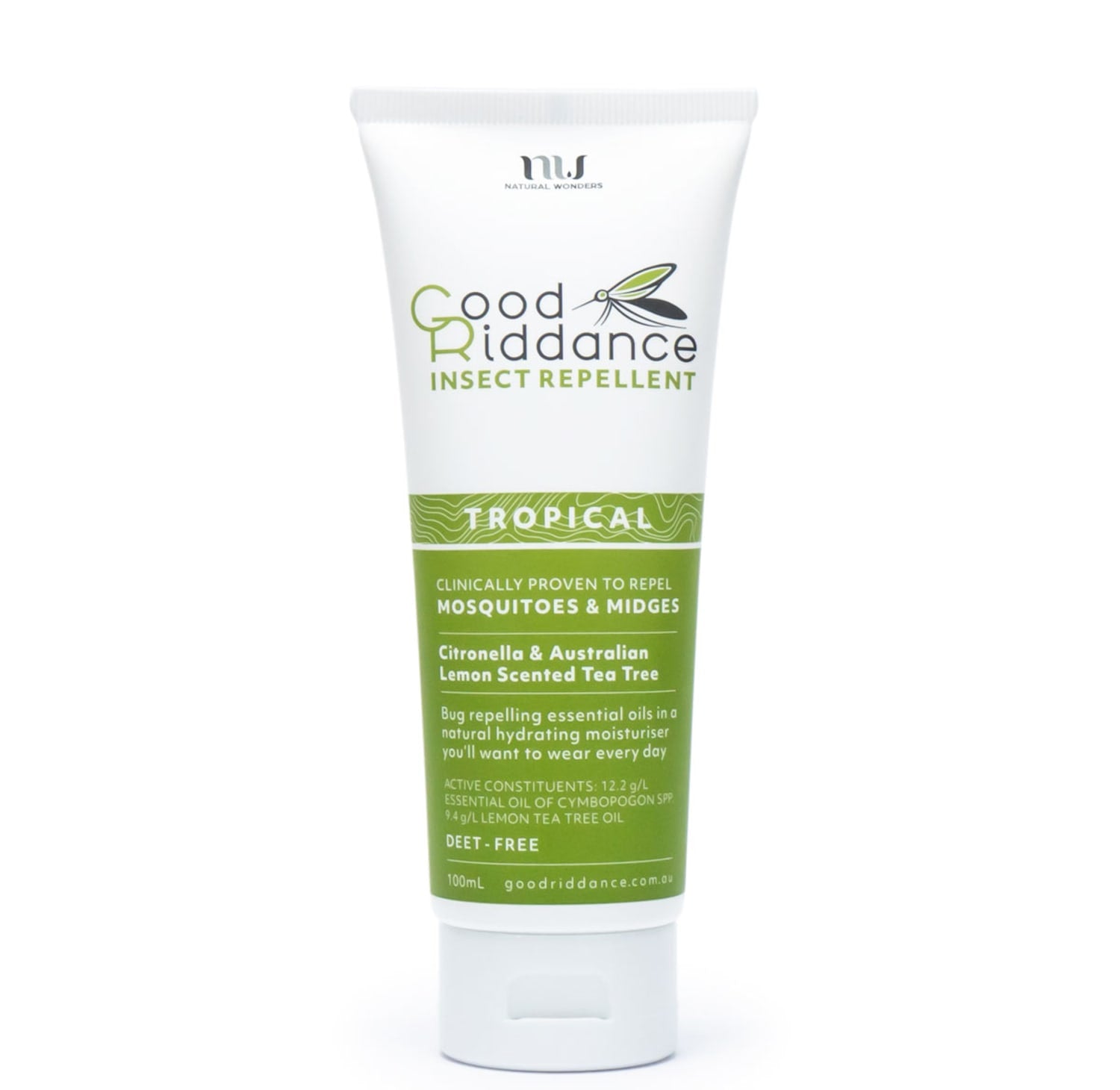 Good Riddance Insect Repellent Tropical 100ML