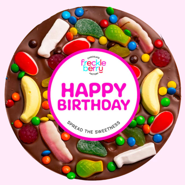 Freckleberry - Giant  Lolly Freckle - Happy Birthday
