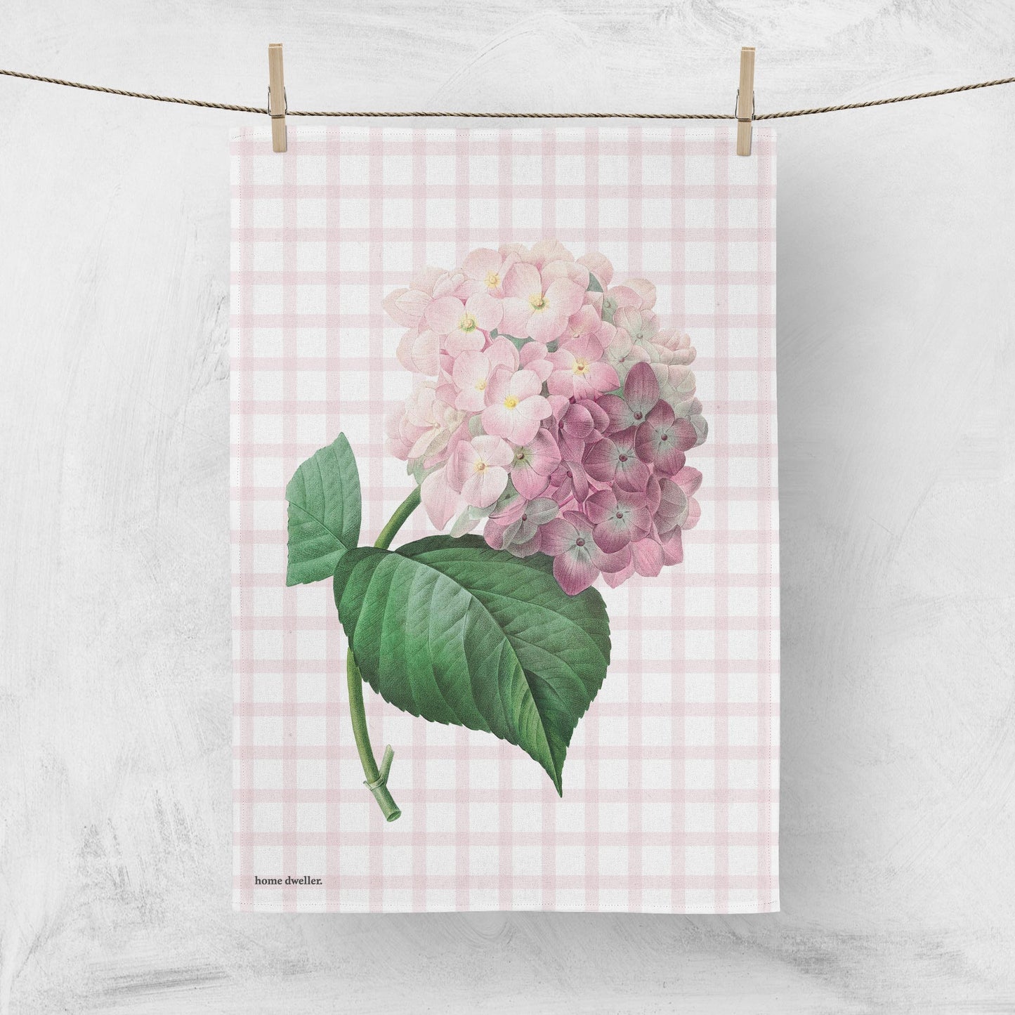 Hydrangea Tea Towel