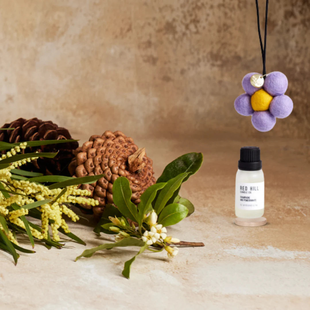 Australian Coast Felt Flower Air Freshener