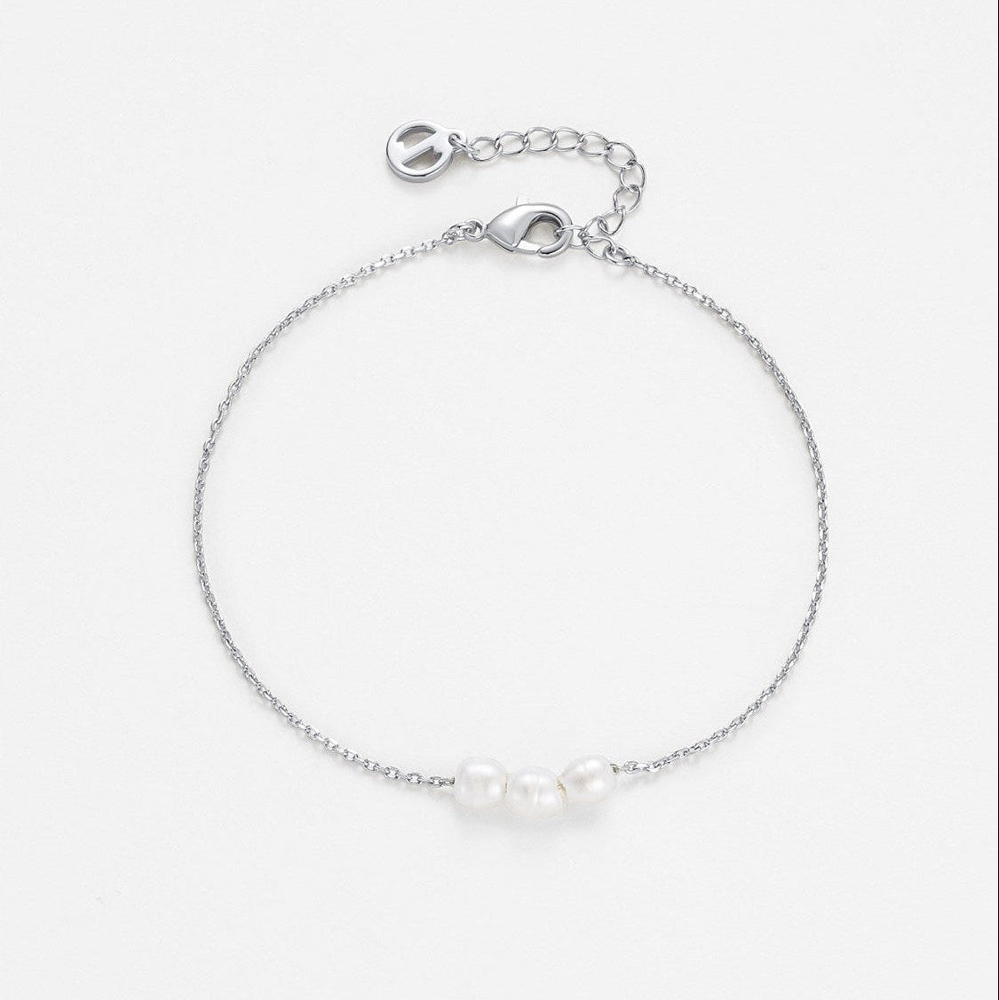 Mini Pearl Bracelet - in Silver & Gold