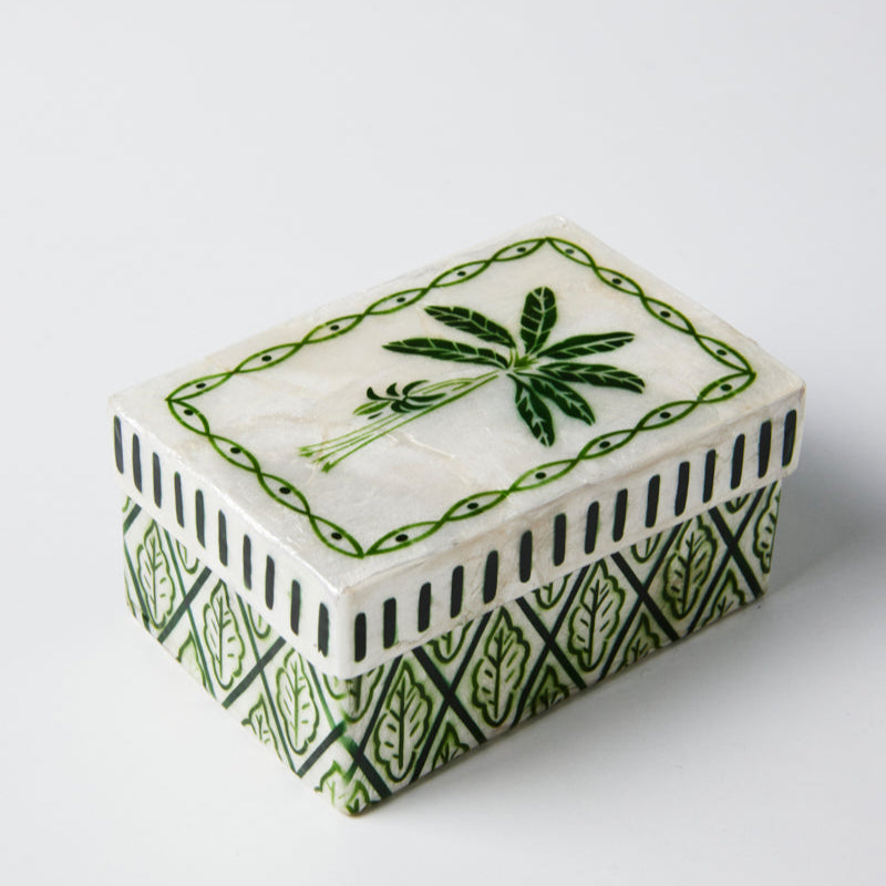 Atlantic Green Palm Box