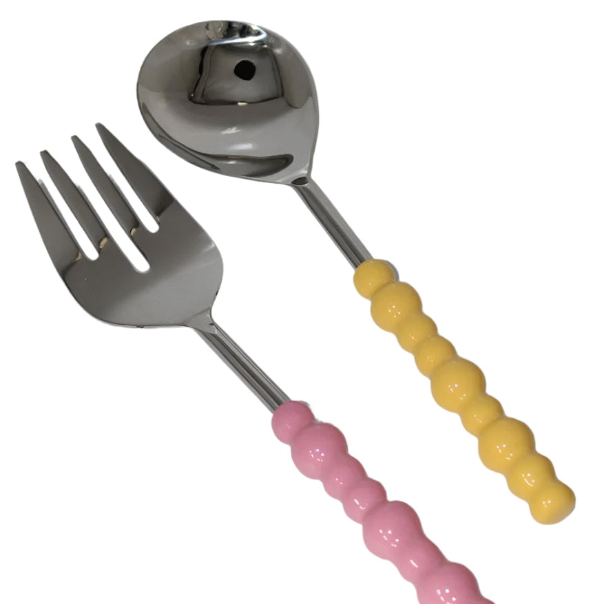 Pastel Pop Salad Servers