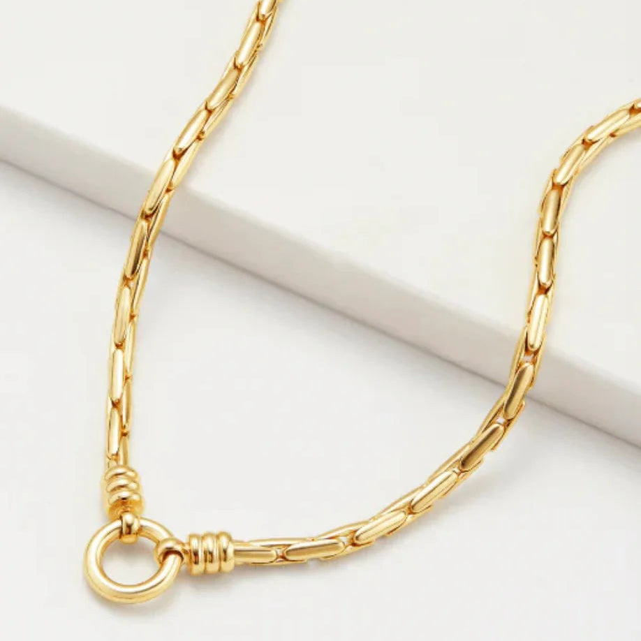 Phoebe Necklace - in Silver & Gold