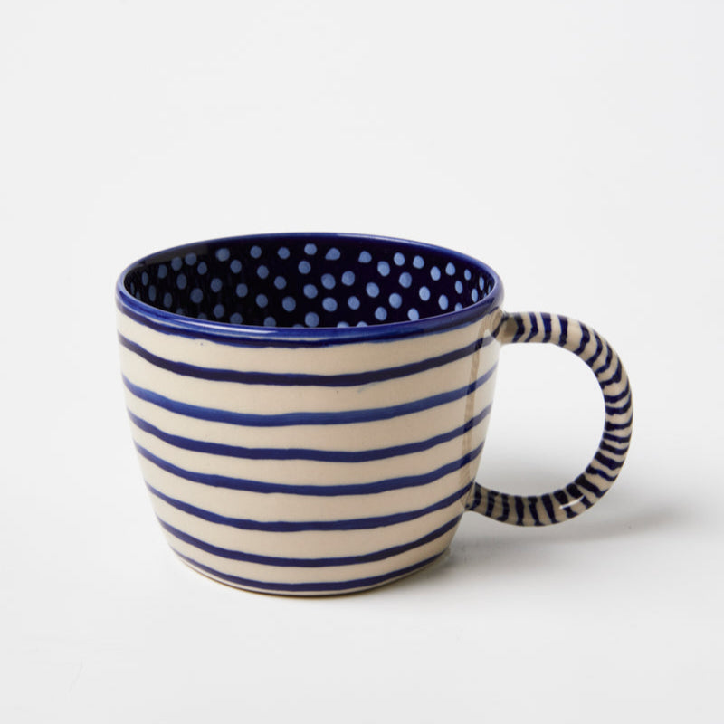 Chino Mug Navy Lines