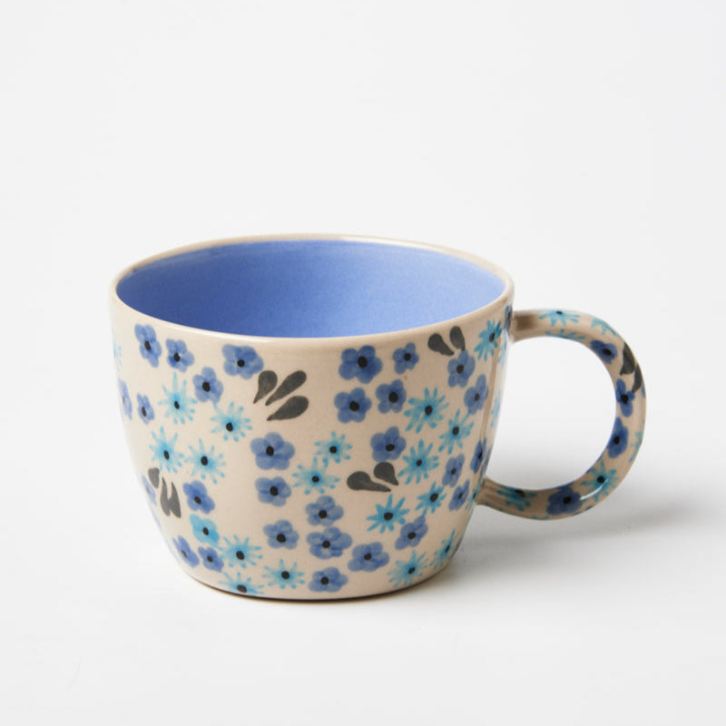 Ditsy Periwinkle Mug