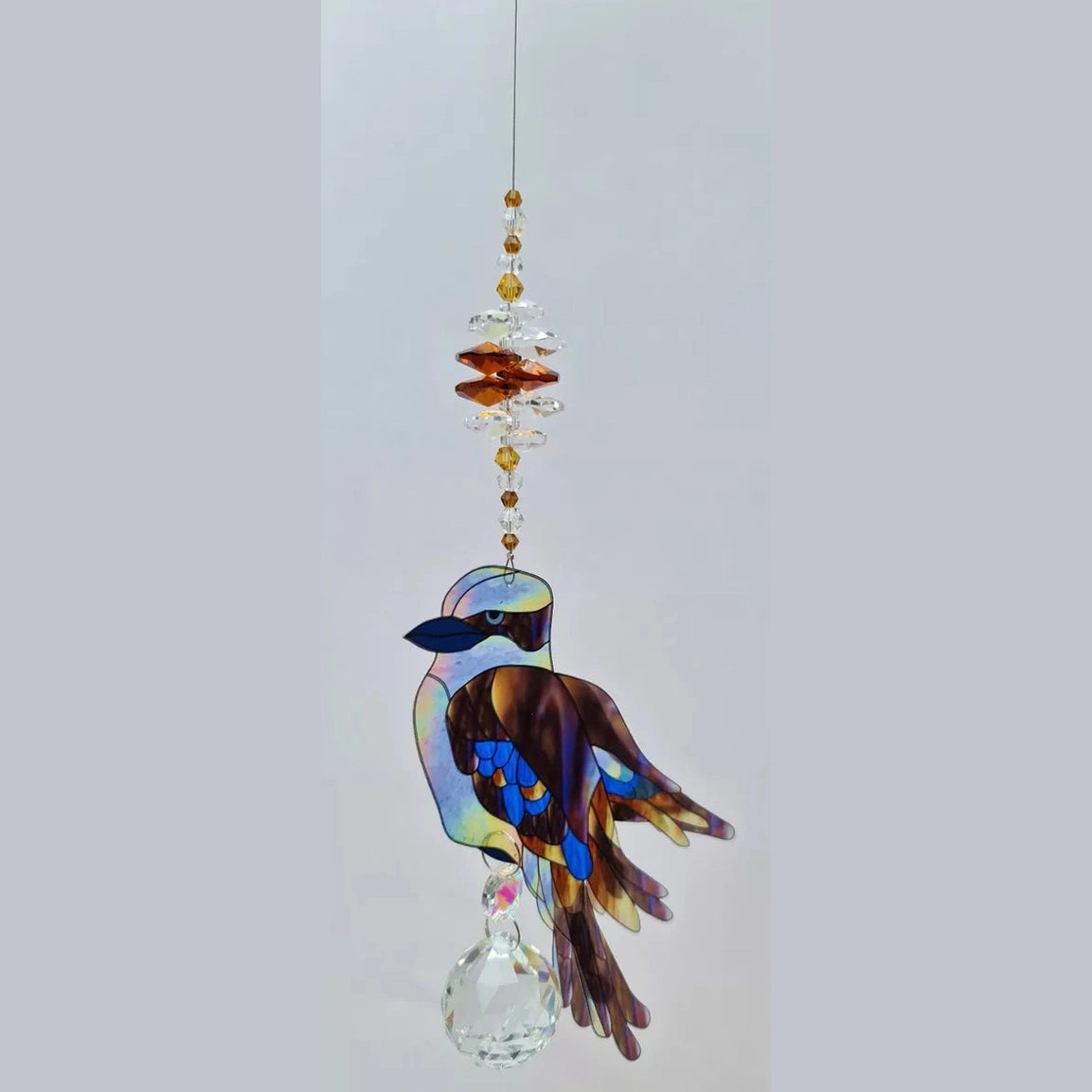 Kookaburra Crystal Sun Catcher