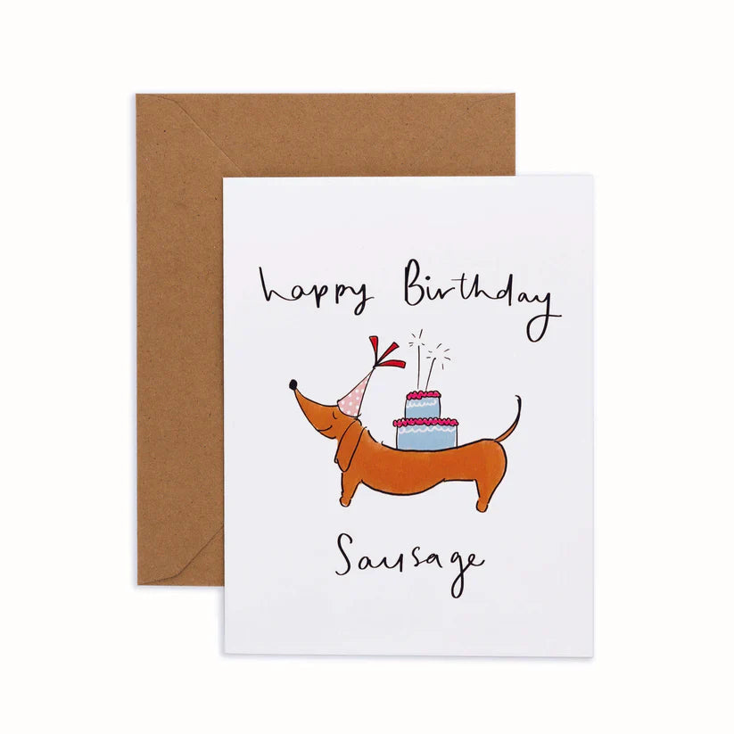 Happy Birthday Sausage Card