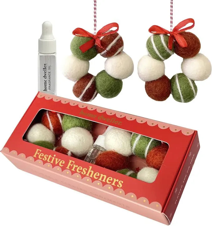 Felt Fresheners - Flower & Fir Tree - Home Dweller