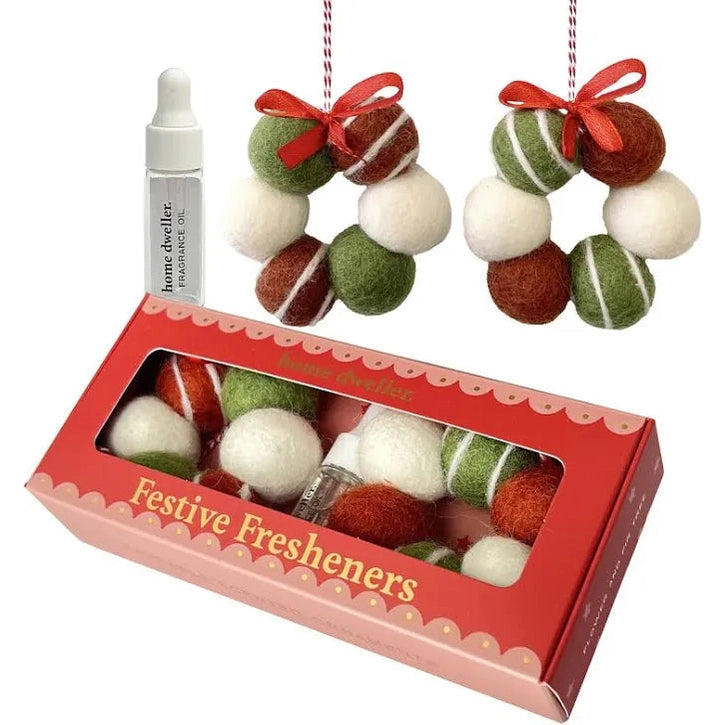 Felt Fresheners - Flower & Fir Tree - Home Dweller