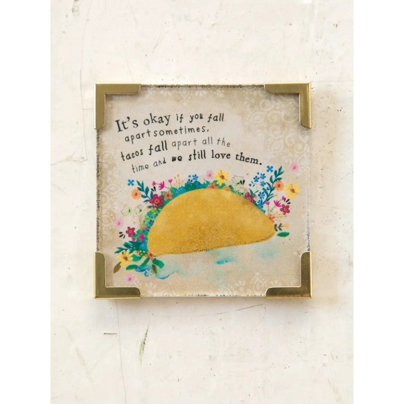 Corner Magnet - Okay To Fall Apart Taco