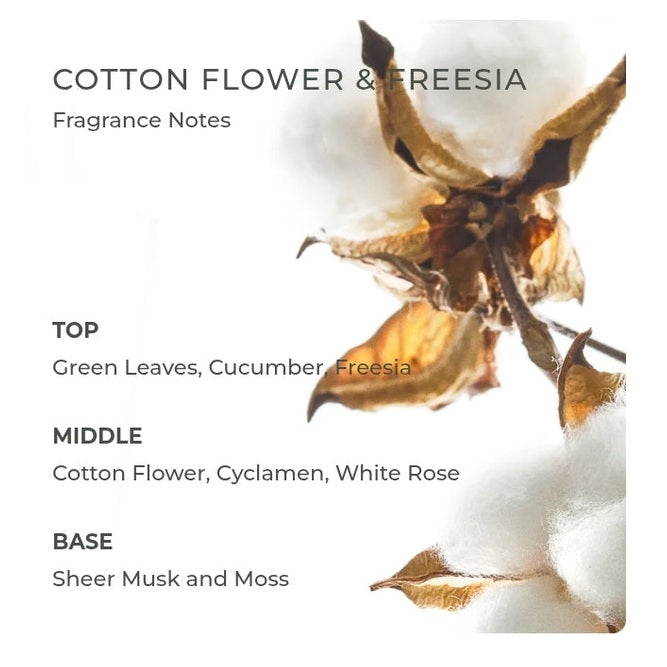 CIRCA Cotton Flower & Freesia Soy Candle - 300g