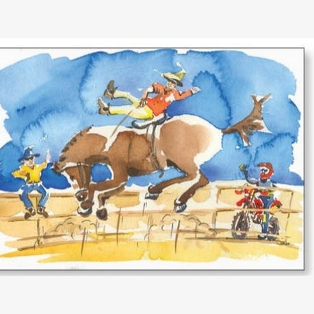 "Rough Rider" - Card