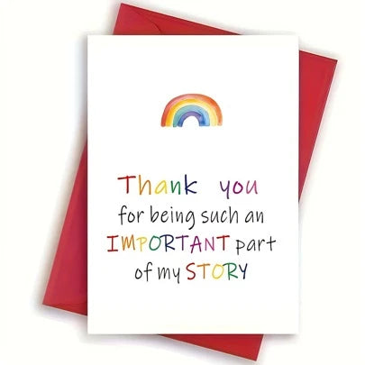 Important Part of My Story - Card