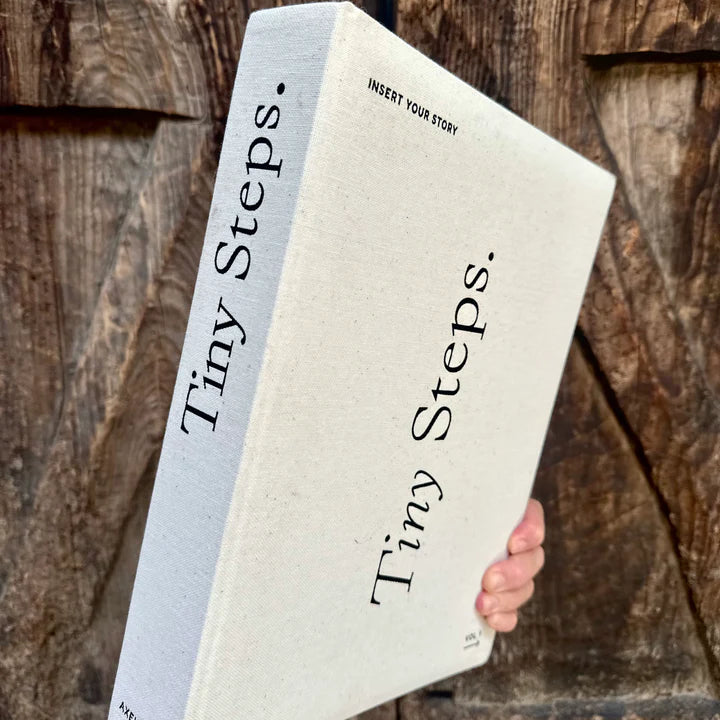 Tiny Steps | Baby Linen Photo Album