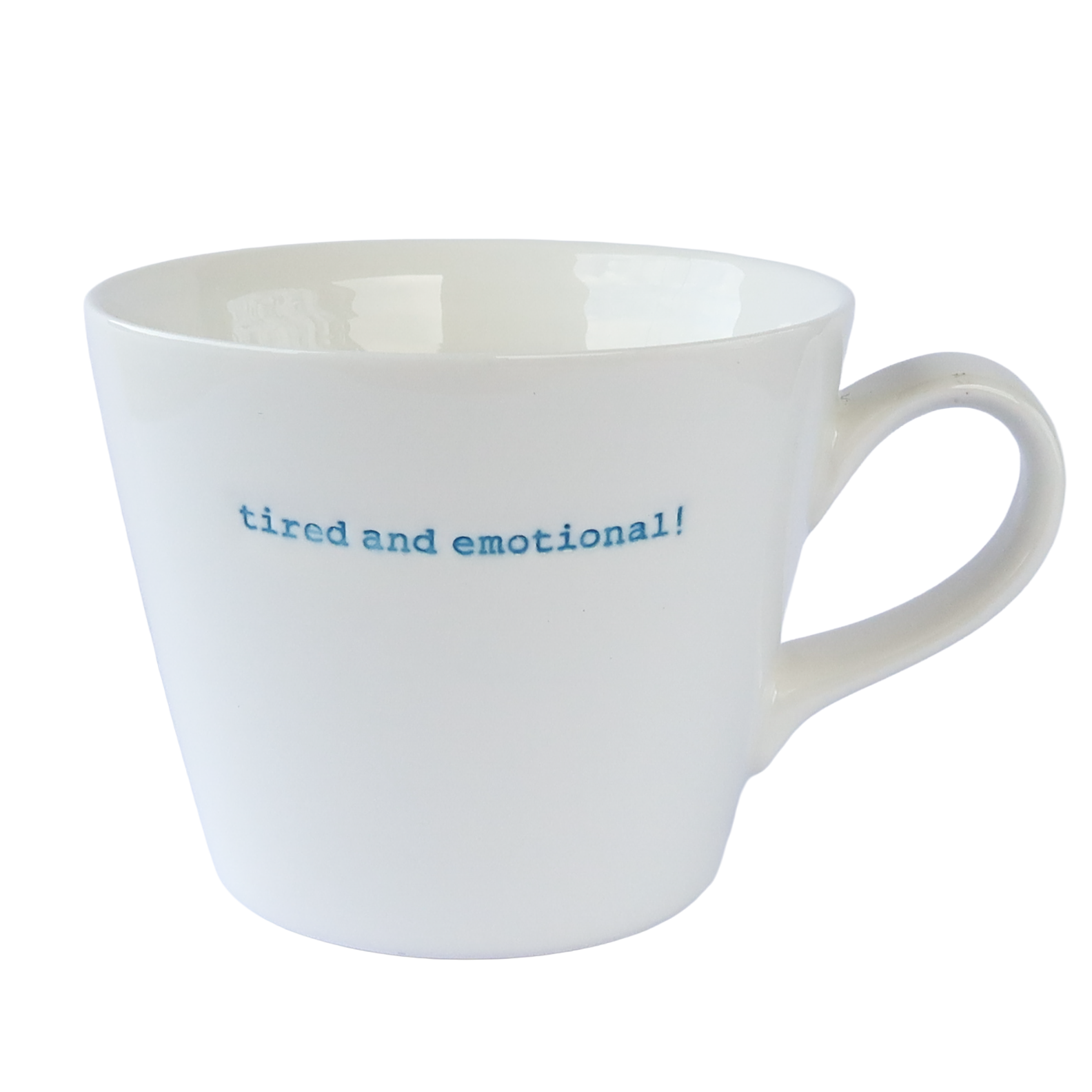 Expressive Mugs Tired and Emotional  Mug 350ml Porcelain Mug