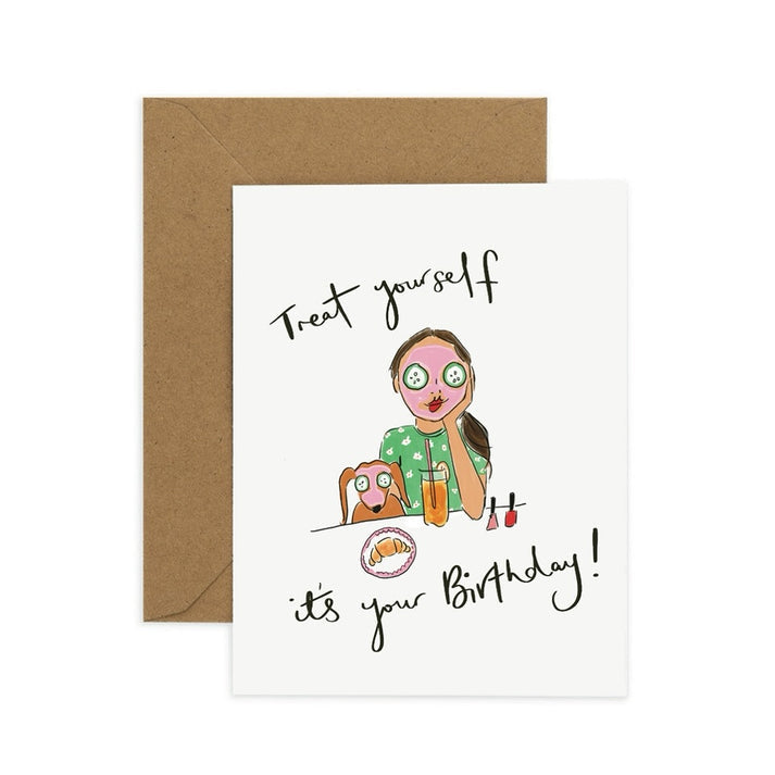 Treat Yourself Greeting Card