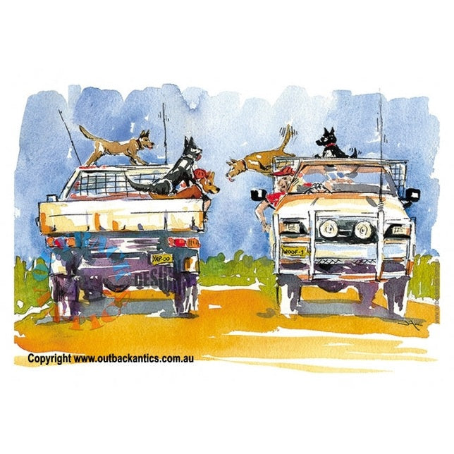 "Ute Talk" - Coaster