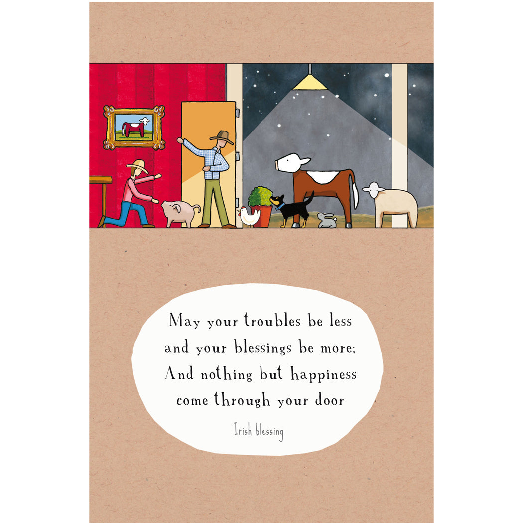 RTD Greeting Card - A Warm Welcome....