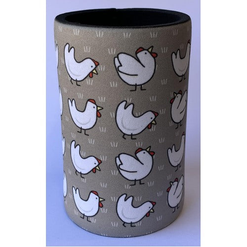 red tractor designs - Chooks Stubby Holder