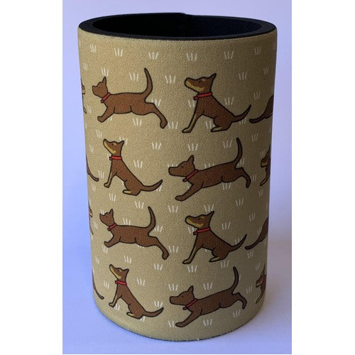 Red & Tan Kelpies Stubby Holder